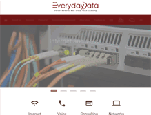 Tablet Screenshot of everydaydata.net
